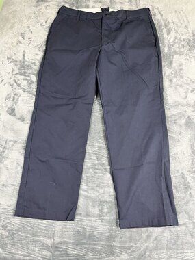 Red Kap Mens 42 Navy Blue Flat Front Work Pants